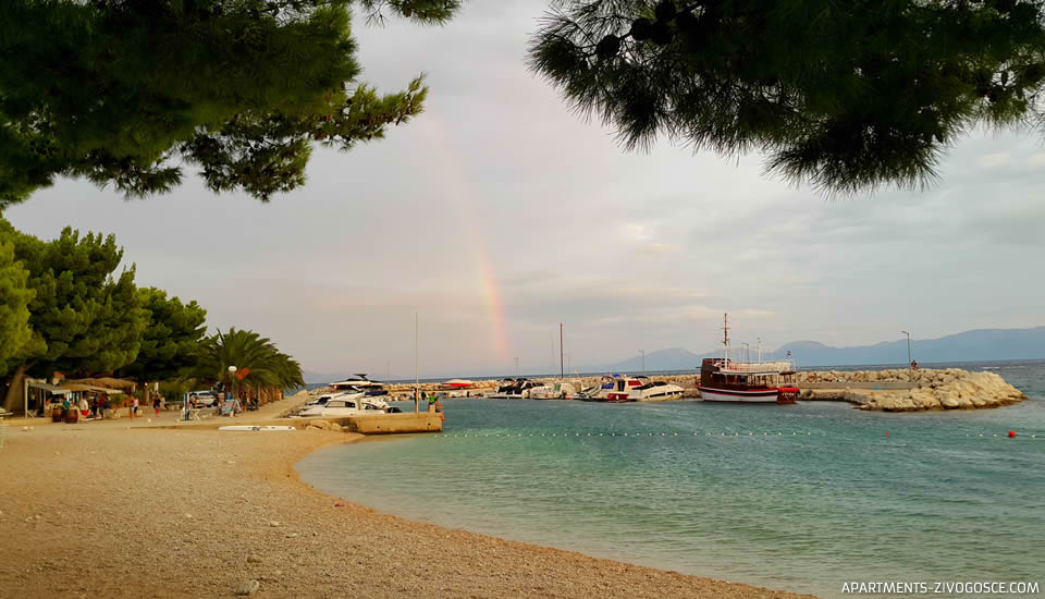 Živogošće Blato glavna plaža
